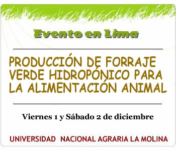 Segundo Evento de Producción de Forraje Verde Hidropónico para la Alimentación Animal 